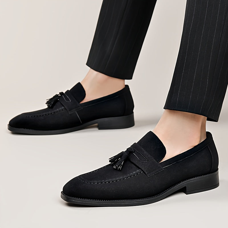 Men's Fringed Platform Loafers