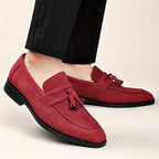 Men's Fringed Platform Loafers