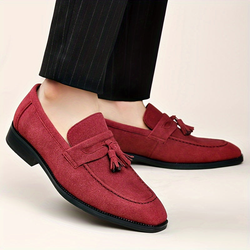 Men's Fringed Platform Loafers