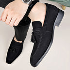 Men's Fringed Platform Loafers