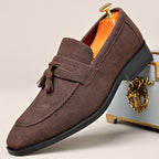 Men's Fringed Platform Loafers