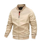 Men's Front Zip Bomber Jacket