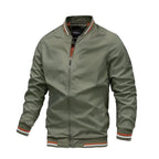 Men's Front Zip Bomber Jacket