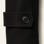Men's Full-Zip High Collar Coat