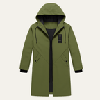 Men's Full-Zip Hooded Coat