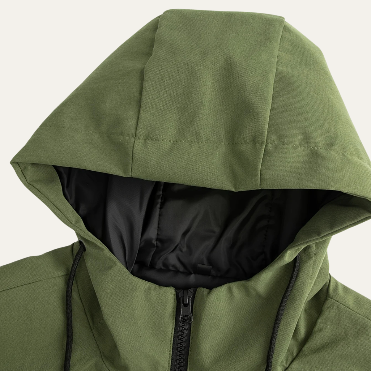 Men's Full-Zip Hooded Coat