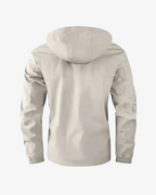 Men's Full-Zip Hooded Multi-Pocket Jacket