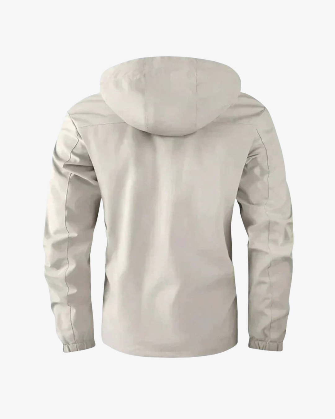 Men's Full-Zip Hooded Multi-Pocket Jacket