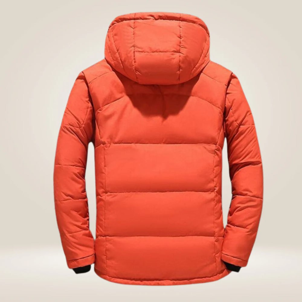 Men's Full-Zip Hooded Puffer Jacket