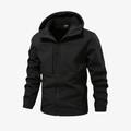 Men's Full-Zip Hooded Utility Jacket