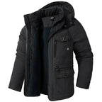 Men's Full-Zip Hooded Winter Parka