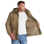 Men's Full-Zip Hooded Winter Parka