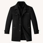 Men's Full-Zip Longline Coat