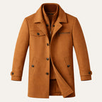 Men's Full-Zip Longline Coat