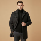 Men's Full-Zip Longline Coat