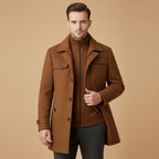 Men's Full-Zip Longline Coat