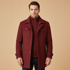 Men's Full-Zip Longline Coat