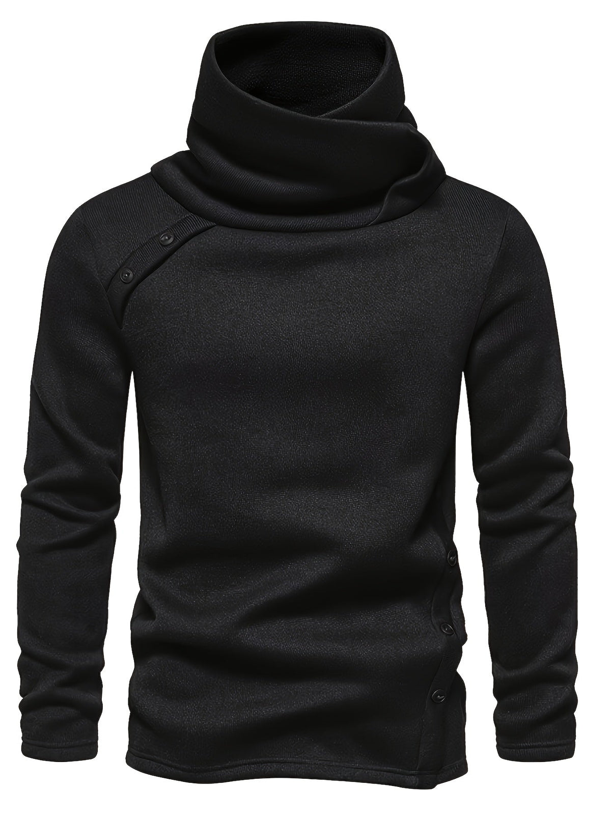 Men's Funnel Neck Knit Pullover