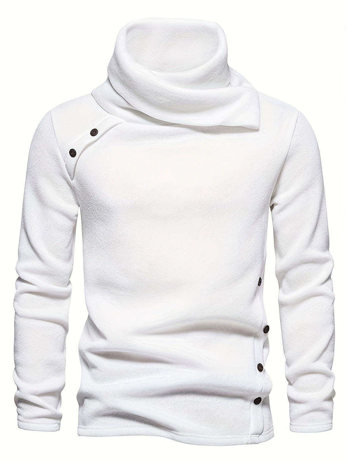 Men's Funnel Neck Knit Pullover