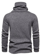Men's Funnel Neck Knit Pullover