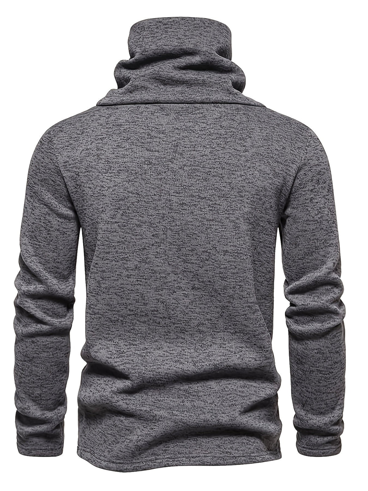 Men's Funnel Neck Knit Pullover