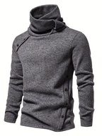 Men's Funnel Neck Knit Pullover