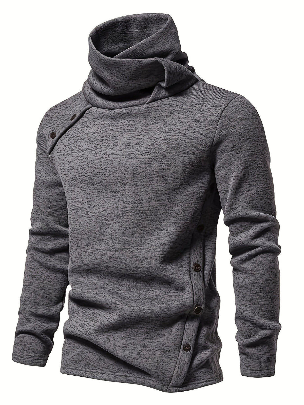 Men's Funnel Neck Knit Pullover