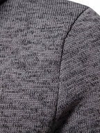 Men's Funnel Neck Knit Pullover