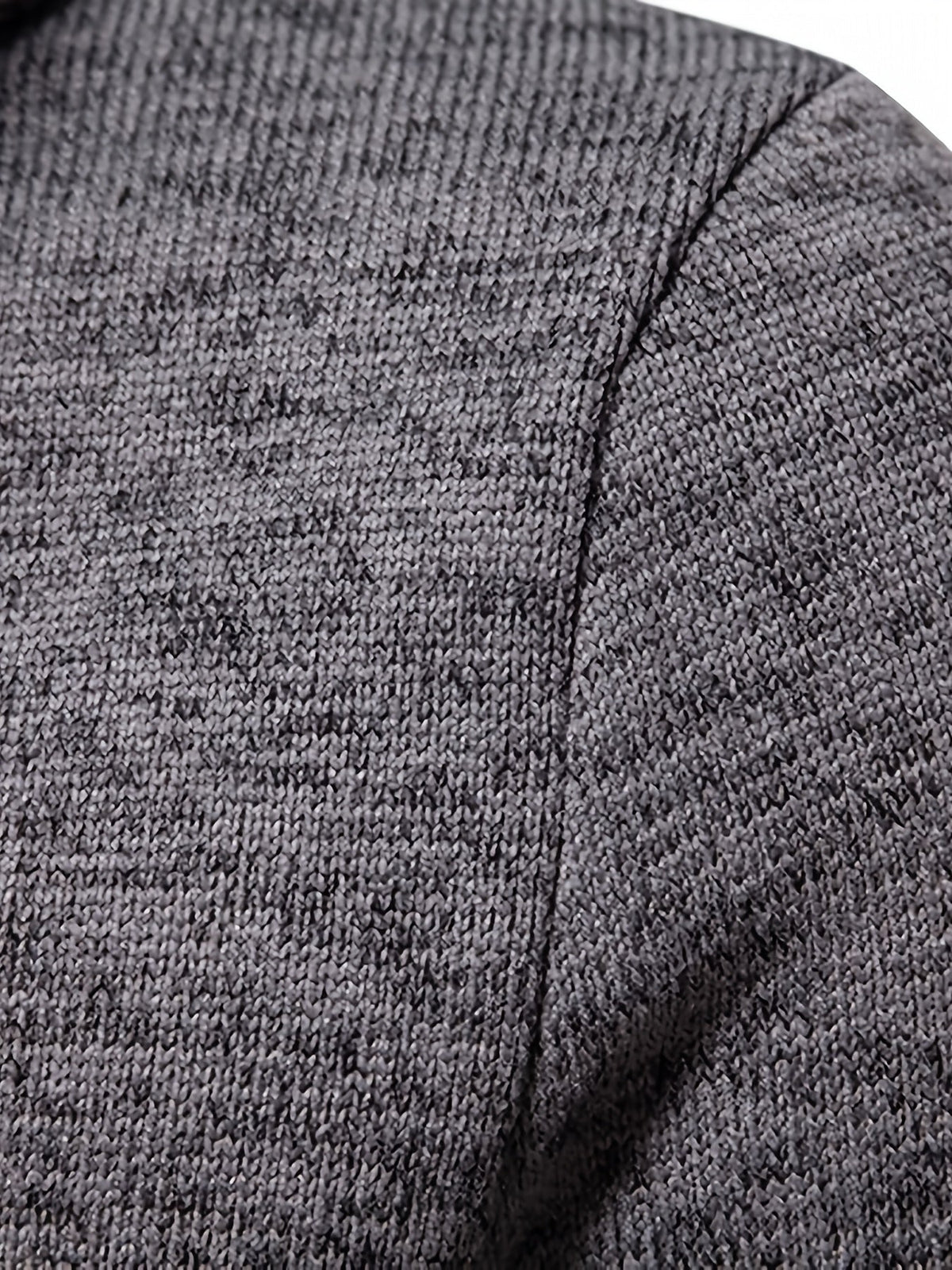 Men's Funnel Neck Knit Pullover