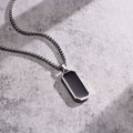 Men's Geometric Pendant Necklace