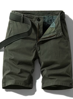 Men's Geometric Texture Shorts