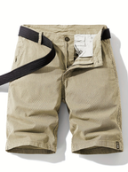 Men's Geometric Texture Shorts