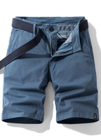 Men's Geometric Texture Shorts