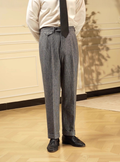 Men's Pleated Trousers