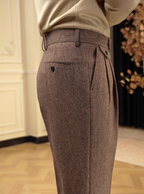 Men's Pleated Trousers