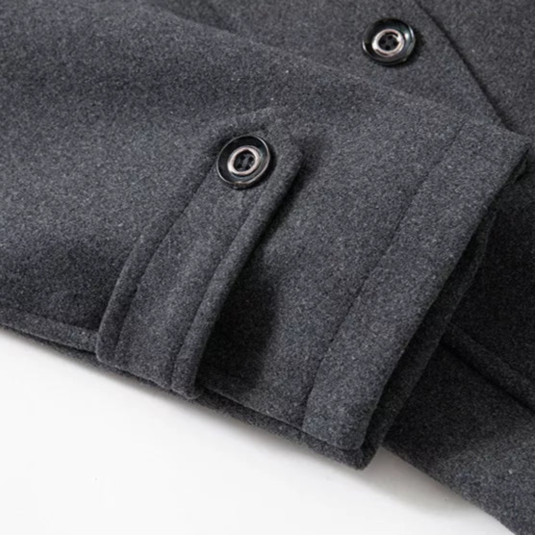 Men's High Collar Coat