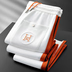 Men's High Collar Zip-Up Pants Set