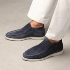 Men's High-Cut Moc Toe Loafers