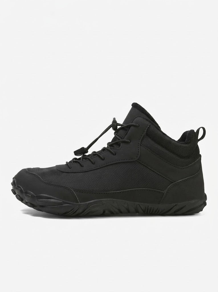 Men's High-Top Grooved Sole Sneakers
