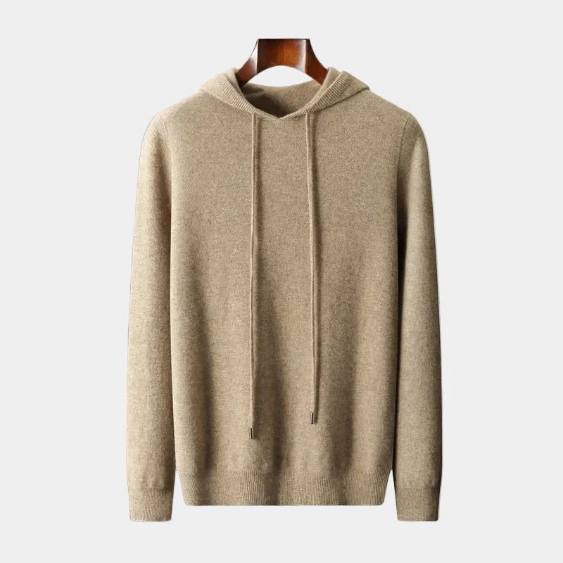Men's Hooded Knit Sweater