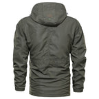 Men's Hooded Multi-Pocket Parka