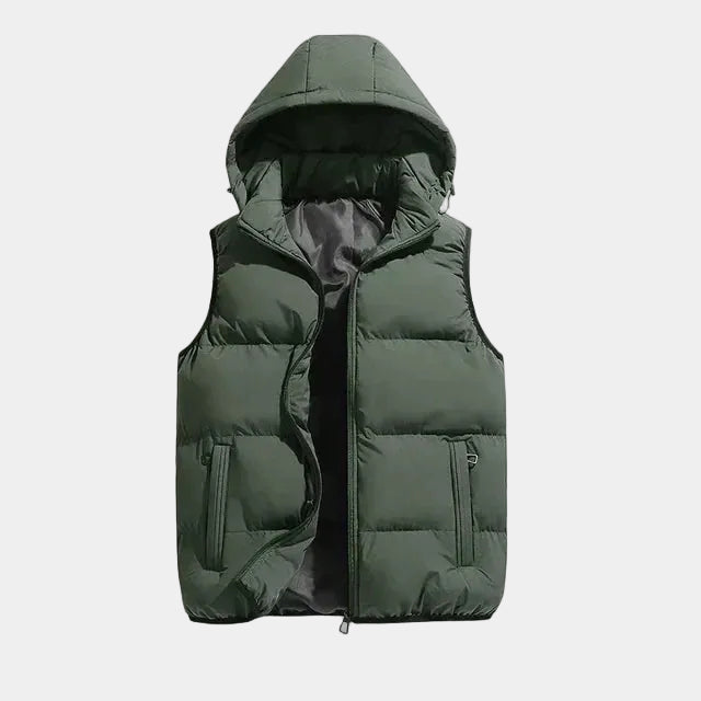 Men's Hooded Puffer Vest