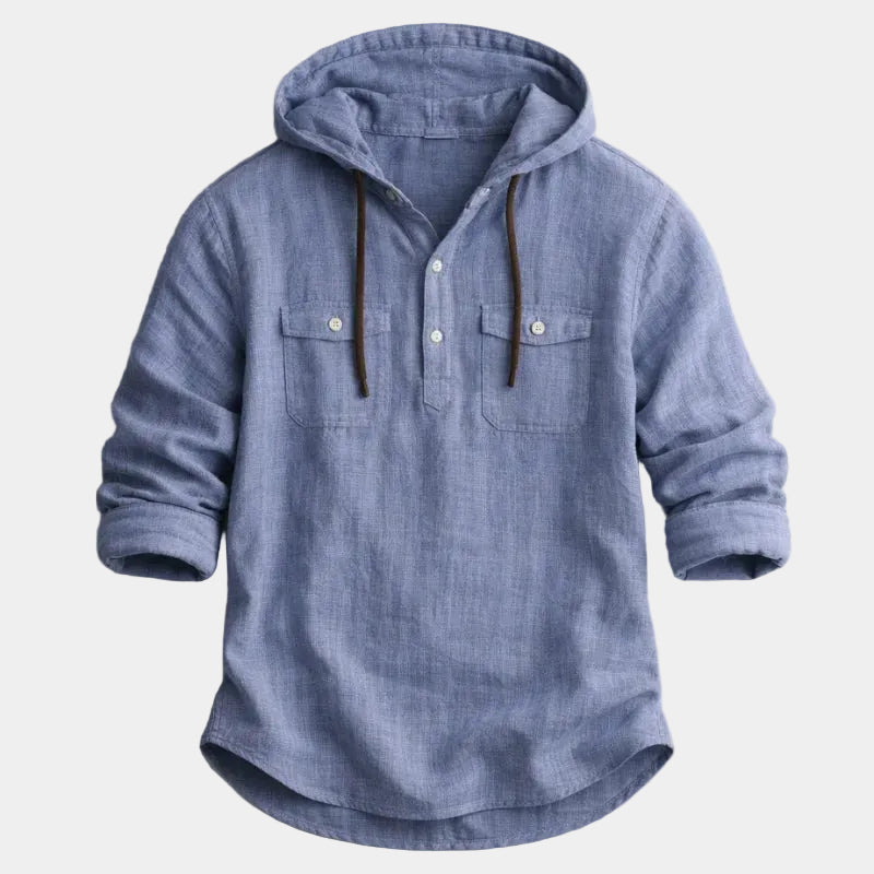 Men's Hooded Shirt