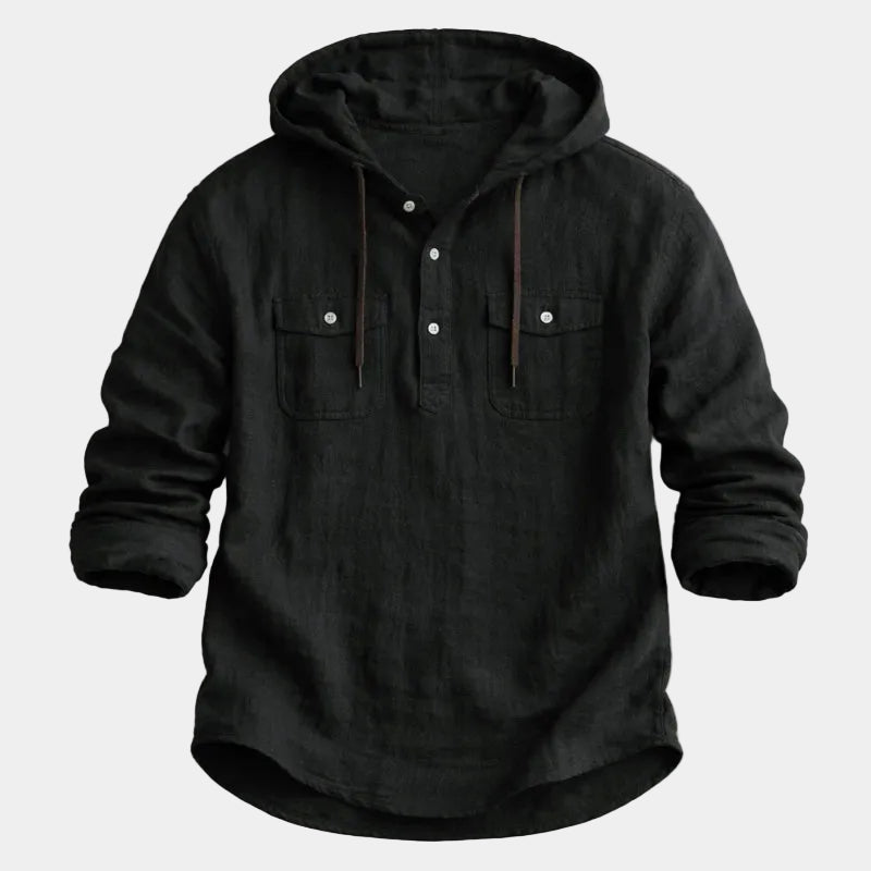 Men's Hooded Shirt
