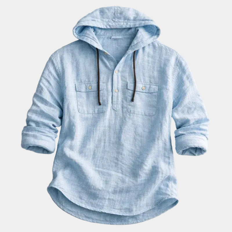 Men's Hooded Shirt