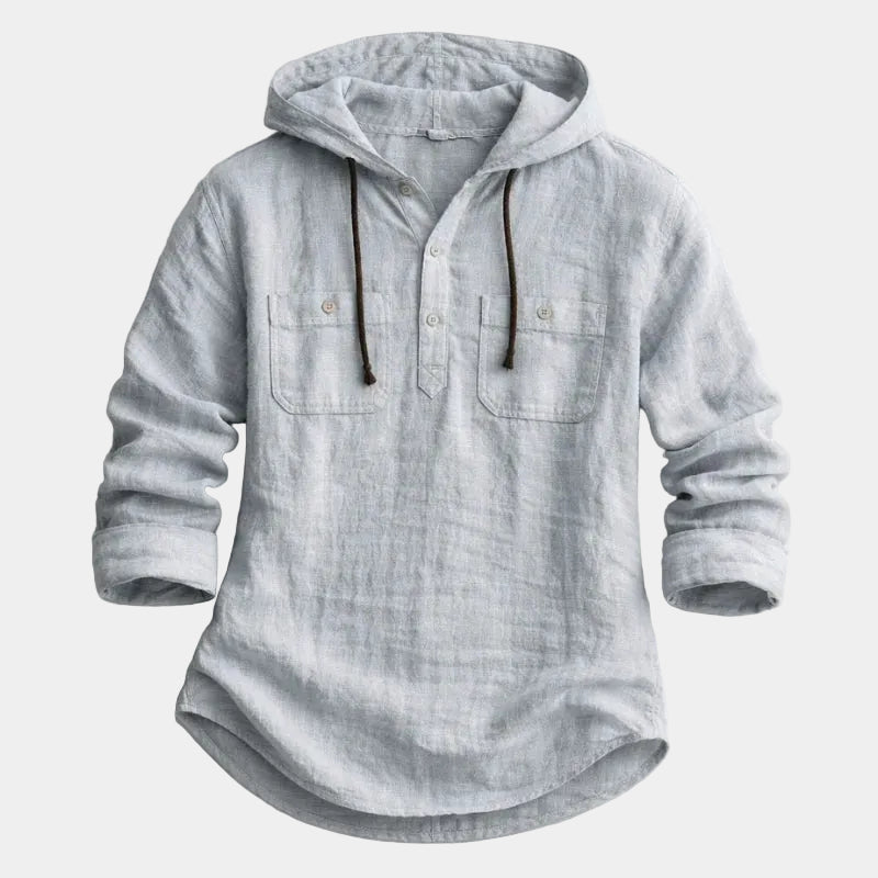 Men's Hooded Shirt