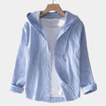 Men's Hooded Striped Shirt