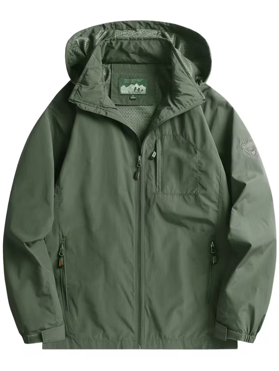 Men's Hooded Utility Jacket