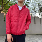 Men's Hooded Zip-Up Jacket