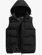 Men's Hooded Zip-Up Vest